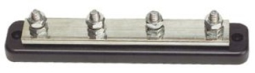 Schiene Elektroanschlüsse 4 x 8 mm
