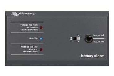 Victron Schalttafel Batteriealarm