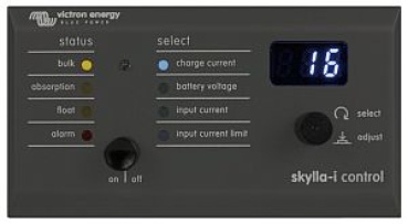 Victron Skylla Schalttafel