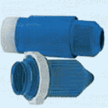 Stecker 30 A 220 V blau