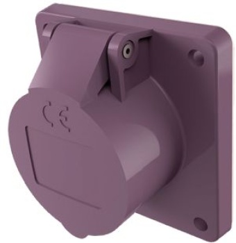 Wandsteckdose/Stecker m.Schraubklemmen 12/24V