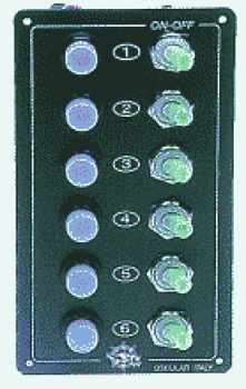 Elite elektrische Schalttafel 6 Schalter