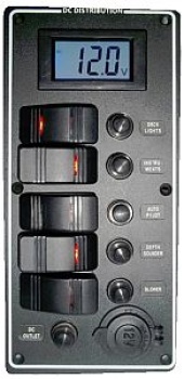 PCAL Schalttafel m. digitalem Voltmeter 9/32 V