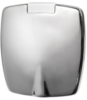 New Edge Deckdusche VA-Stahl Tiger Nyl Schlauch 4m