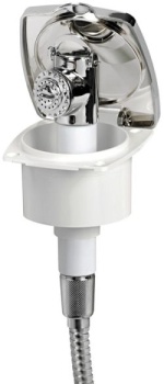New Edge Dusche, verchromt PVC-Schlauch 2,5 m