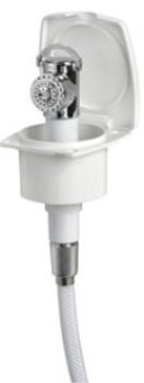 New Edge Dusche, verchromt PVC-Schlauch 4 m