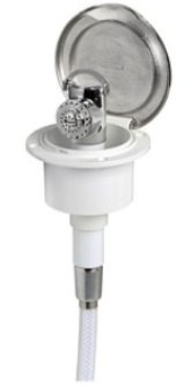 Classic Evo VA-Stahl-Dusche PVC-Schlauch 4 m