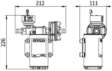 Marco automat. Autoklav Elektr.Steuer.2,5bar 26l/m