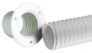 PVC-Schlauch, flexibel graue Rolle 10 m (10 mt roll)