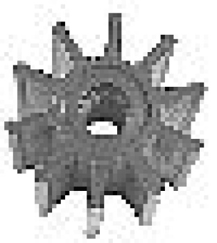 Ersatzflügelrad Pumpe wassergekühlt 4X 156