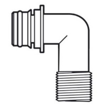 Europump 90°-Schnellschnappanschluss Gewinde 1/2"