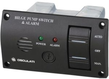 Schalttafel ON-OFF-ON f. Bilgepumpen