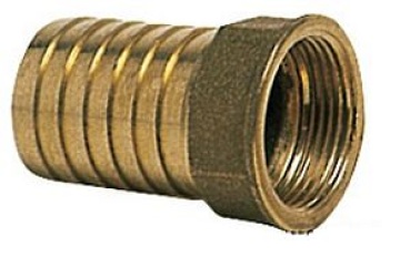 Messingguss-Schlauchanschlss Innen 1/2" x 15 mm