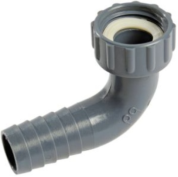 90° Schlauchanschluss Innengewinde 1/2" x 12 mm