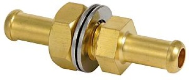 Treibstoffborddurchlass durch Schott 10mm Schlauchanschluß