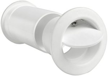 Borddurchlass 15° Va-Stahl Blende 50mm 2"1/4 Vent