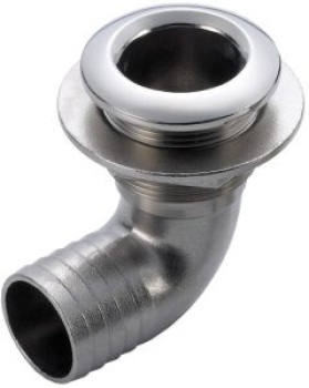 Borddurchlass gewinkelt 90° 1"1/2 x 38 mm