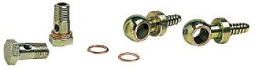 Set 2 drehbare Anschlüsse 8 mm