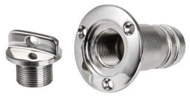 Lenzstopfen f. Bilge AISI 316 hochglanzp. 48 mm