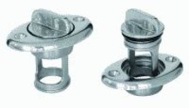 Lenzstopfen f. Bilge AISI 316 43 x64 mm