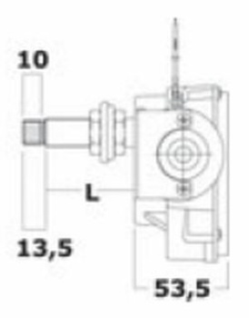 Motor f. Wischarme u. Wischblätter 24 V 20 W 51 mm