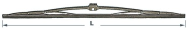 Wischblatt Edelstahl 600mm
