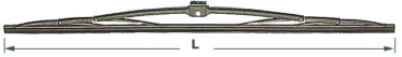 Wischblatt Edelstahl 700mm