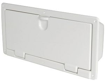 ABS-Ablagefach weiß poliert 540 x 244 x 116 mm