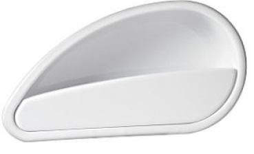 Seitliches Ablagefach, links 520 x 280 mm