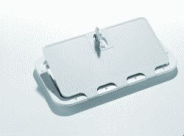 Antirutsche Inspektionsluke weiß 350 x 600 mm