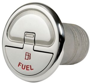 Quick Lock Fuel Einfüllstutzen 38 mm mit Schlüssel