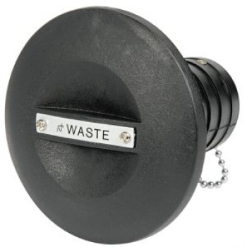 Waste Einfüllstutzen aus Nylon 38 mm