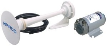 Horn 24 V RINA-Zulassung, weiß f. Fischer bis 20 m