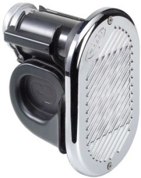 HURRICANE elektropneumatisches Horn verchromt 24 V