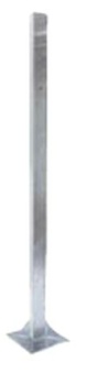 Stange aus verzinktem Stahl Höhe 160 cm