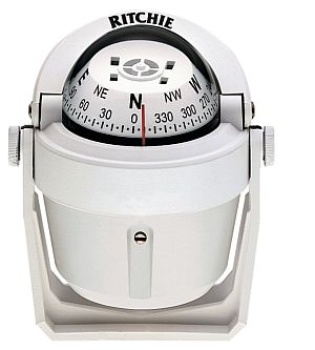 RITCHIE Kompass m.Bügel Explorer 2"3/4 weiß/weiß
