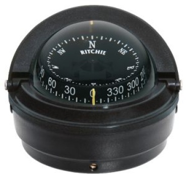 RITCHIE Kompass, außen Voyager 3" schwarz/schwarz