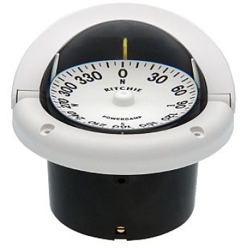 RITCHIE Einbau-Kompass Helmsman 3"3/4 weiß/weiß