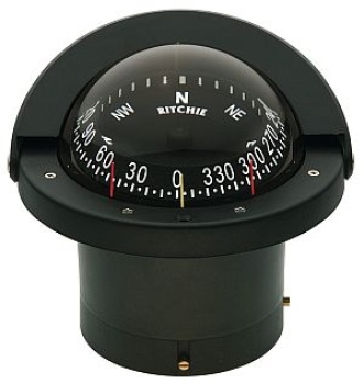 RITCHIE Kompass 2-Sicht Navigator 4"1/2 schw/schw