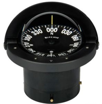 RITCHIE Einbau-Kompass Wheelmark 4"1/2 schw/schw