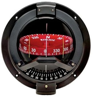 RITCHIE Kompass Venturi Sail 3"3/4 schwarz/rot