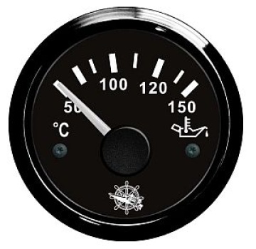 Öltemperaturanzeige 50/150° schwarz/schwarz