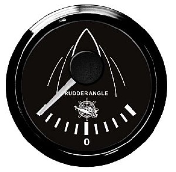Anzeigeinstrument Ruderausschlag schwarz/schwarz