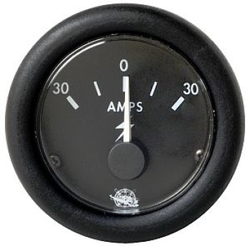 Guardian Amperemeter schwarz 30-0-30 A