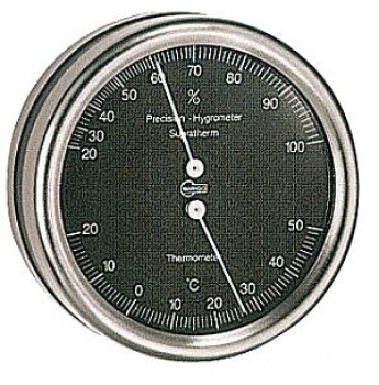 Barigo Thermo-/Hygrometer Orion Zifferblatt schwar