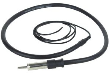 Free-wire FM/AM antenna
