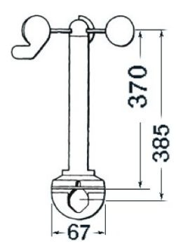 Raymarine Wind Z195 transducer