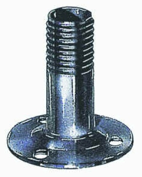 Glomex round base for antennas AISI316 98 mm