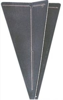 Schwarzer Signalkegel