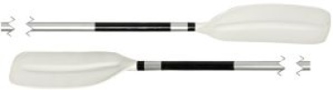 Profi-Kanupaddel, doppelt 210 cm